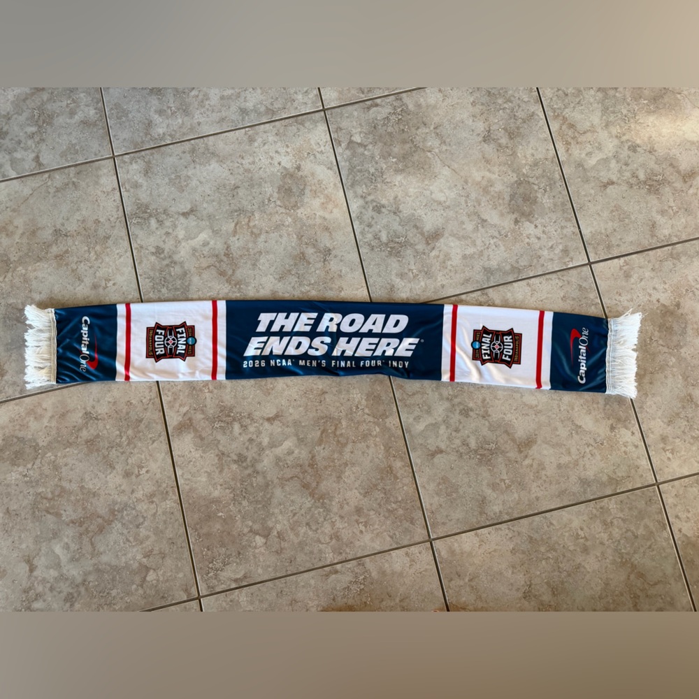 NCAA Men’s Basketball Final Four 'The Road Ends Here' Scarf